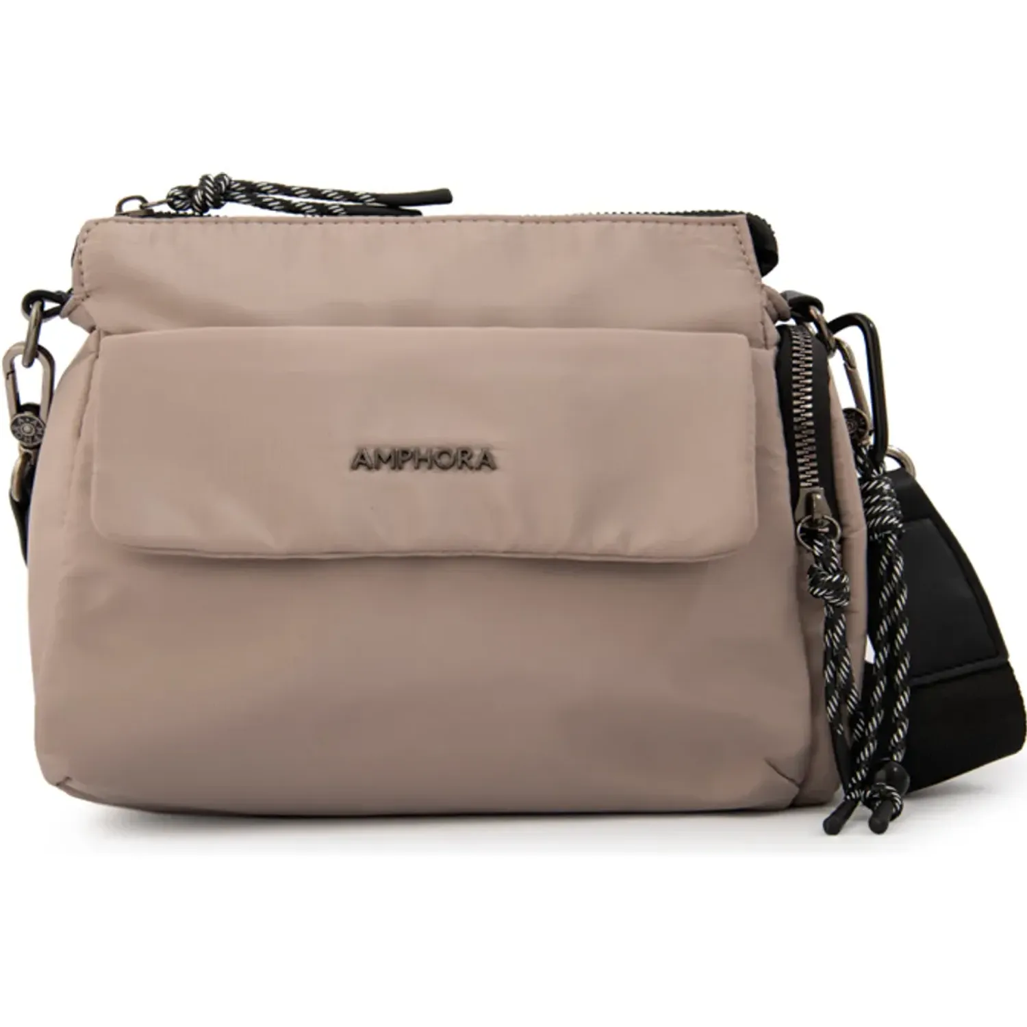 Morral Amphora Mujer Julia color tostado/taupe | Platanitos