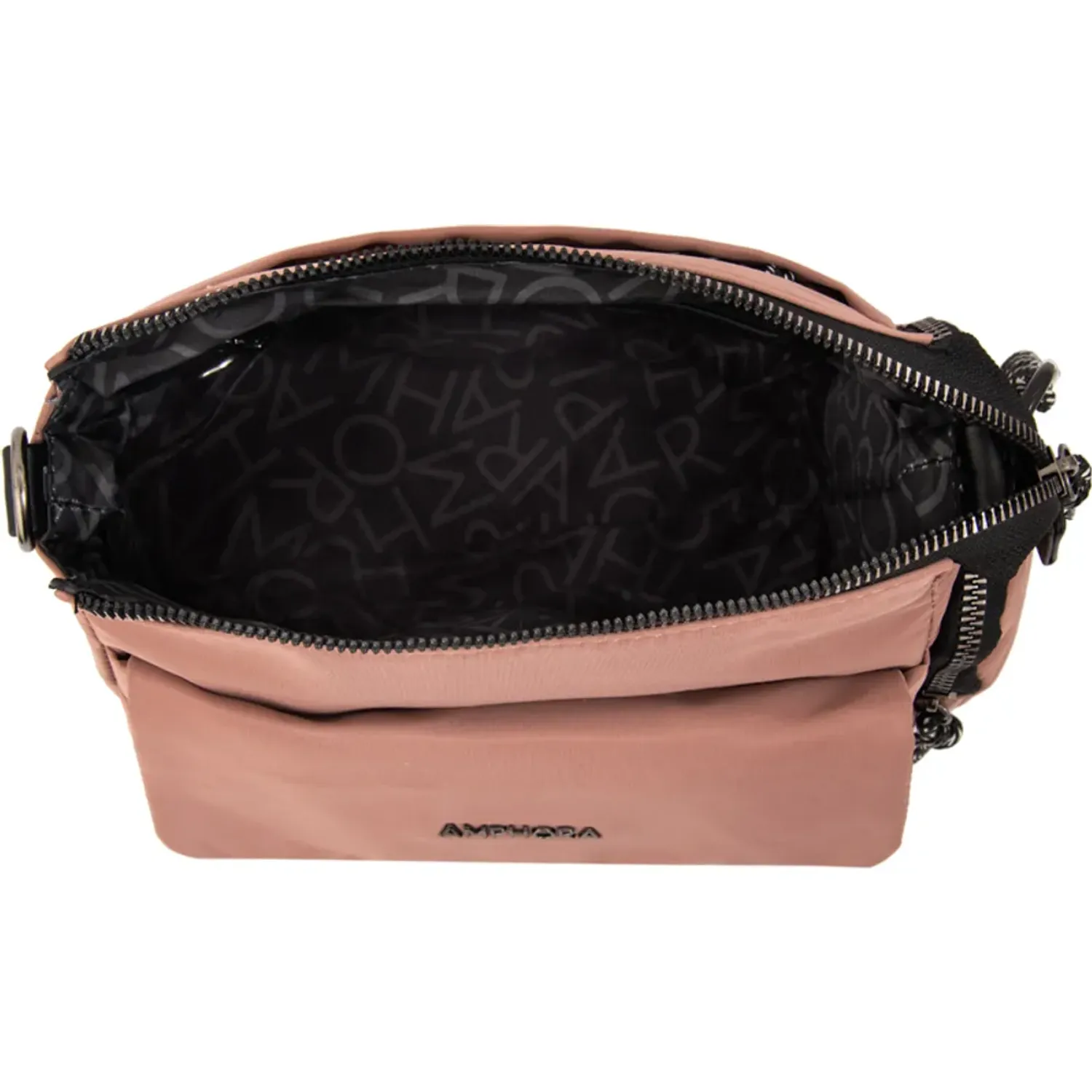 Morral Amphora Mujer Julia color rosa viejo | Platanitos