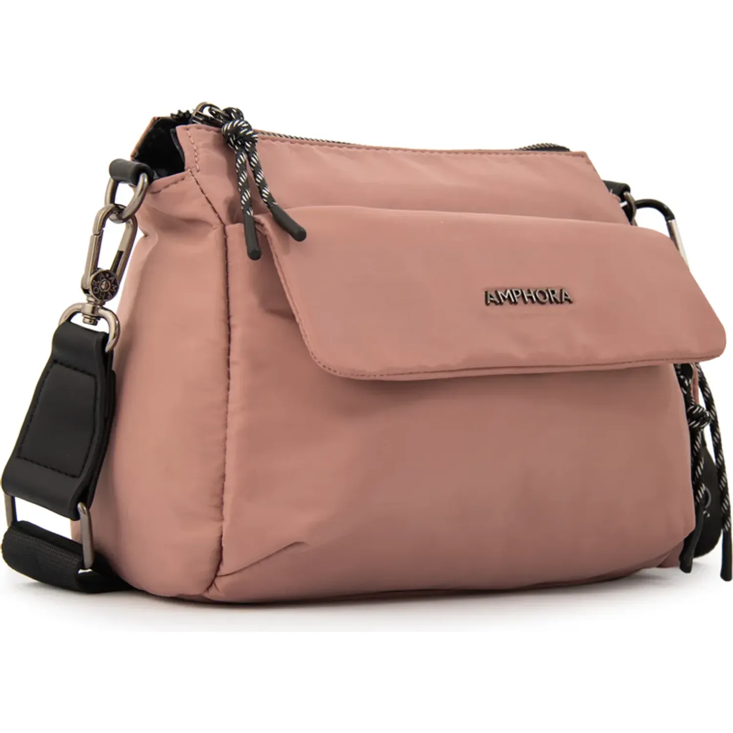 Morral Amphora Mujer Julia color rosa viejo | Platanitos