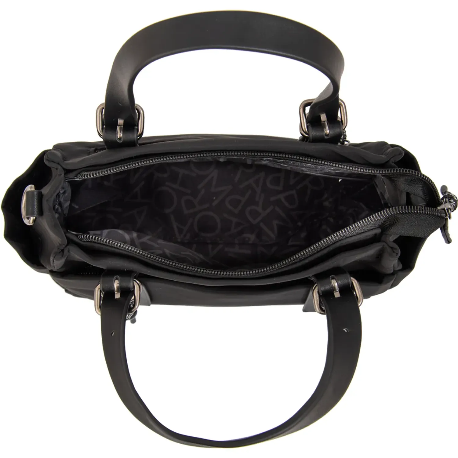 Morral Amphora Mediana Mujer Julia color negro | Platanitos
