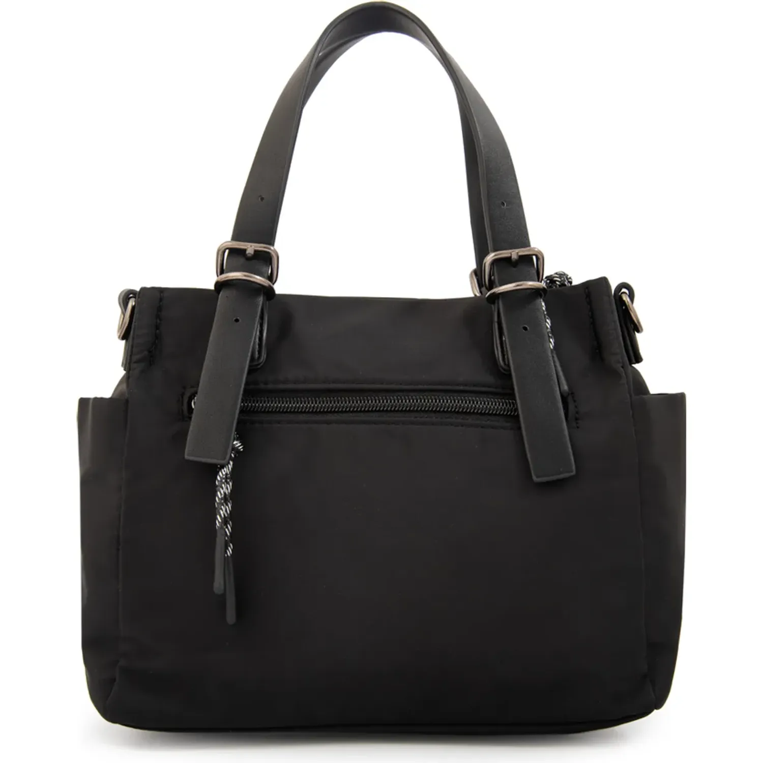 Morral Amphora Mediana Mujer Julia color negro | Platanitos