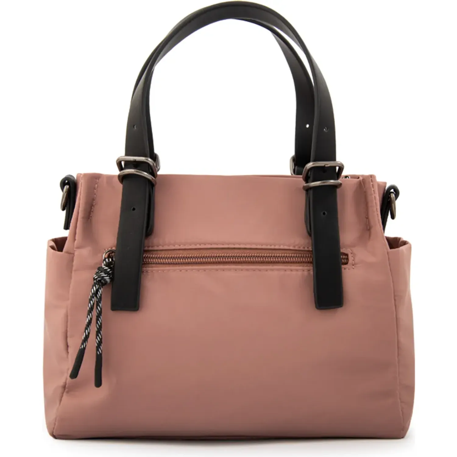 Morral Amphora Mujer Julia color rosa viejo | Platanitos