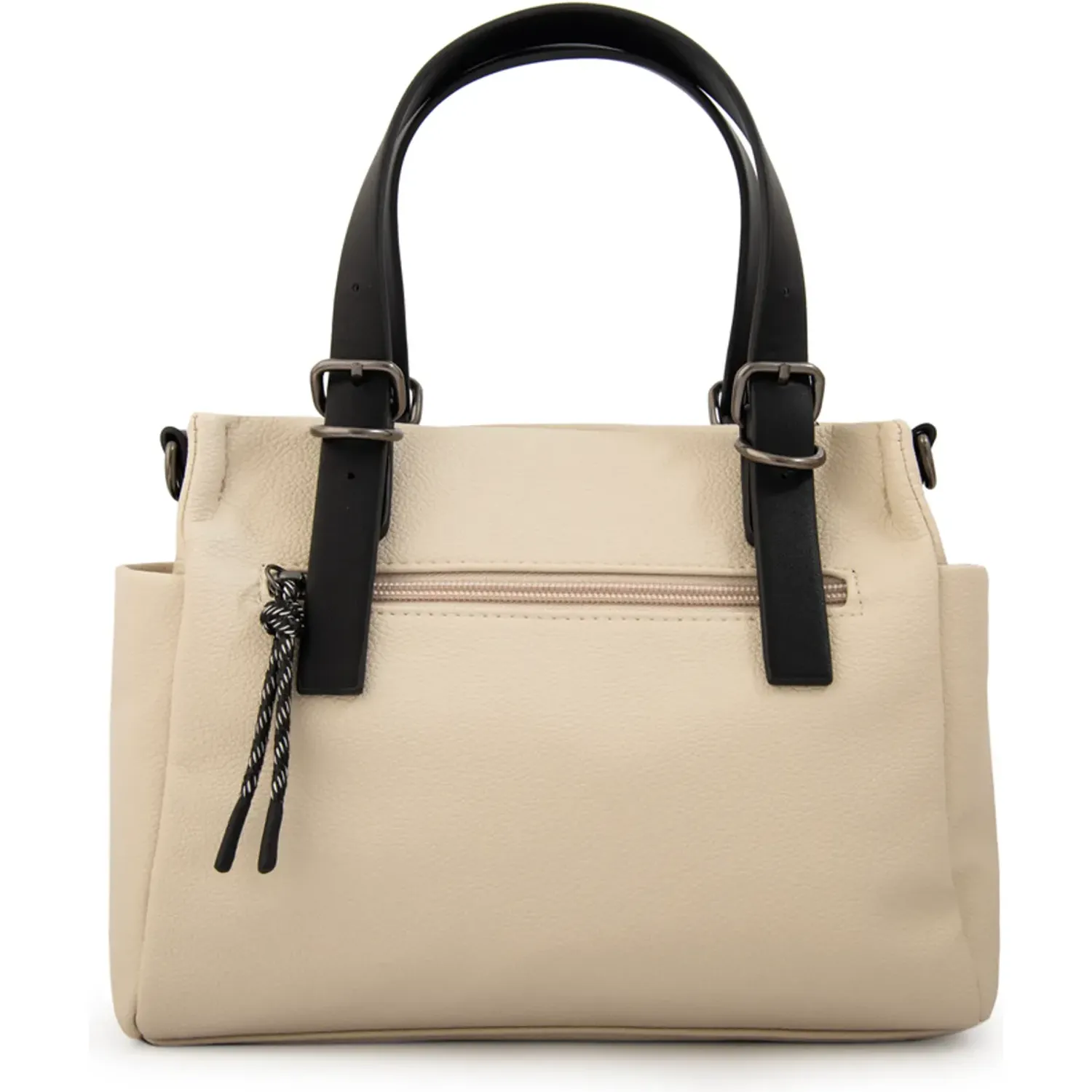Morral Amphora Mediana Mujer Julia color blanco especial | Platanitos