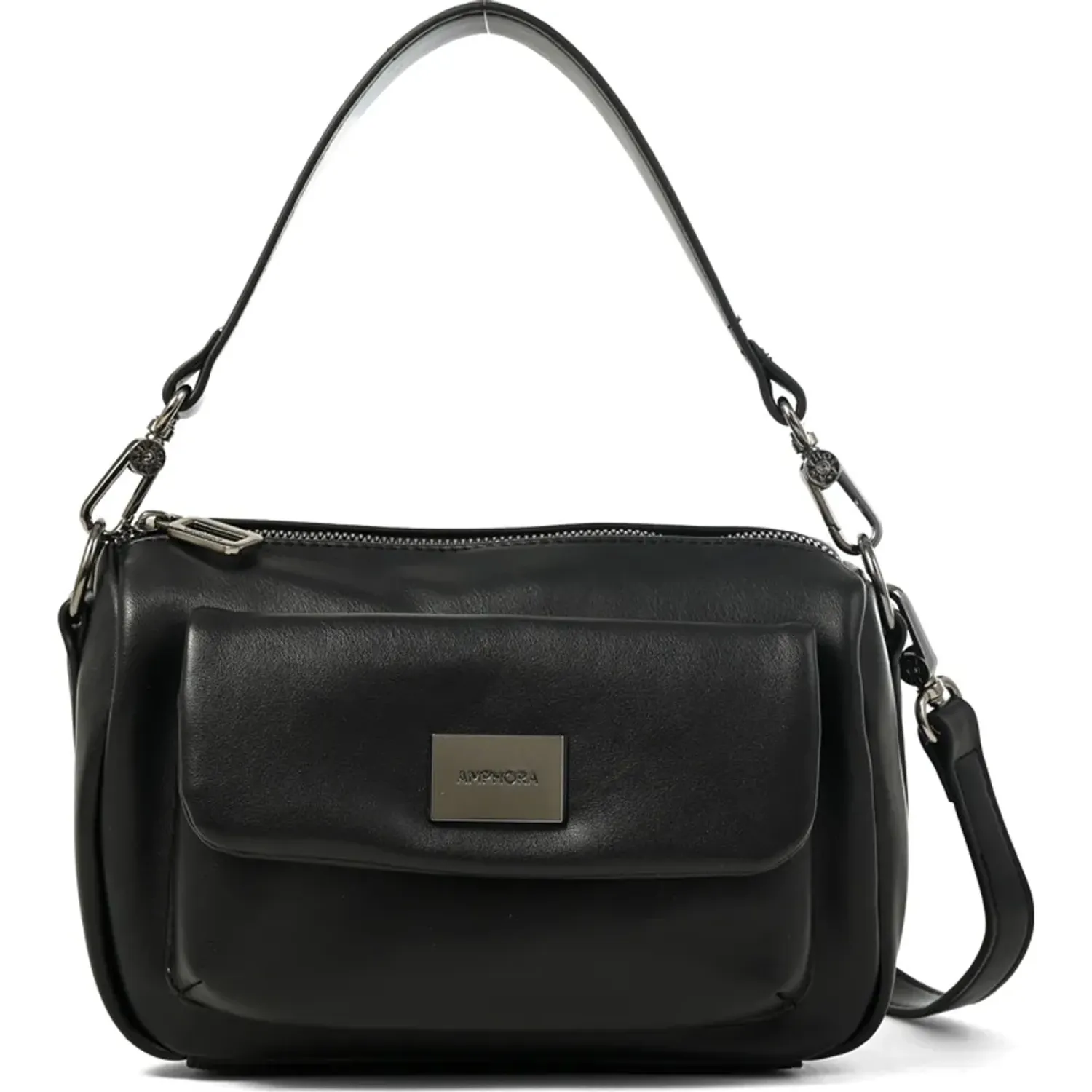 Morral Amphora Mujer Lara color negro | Platanitos