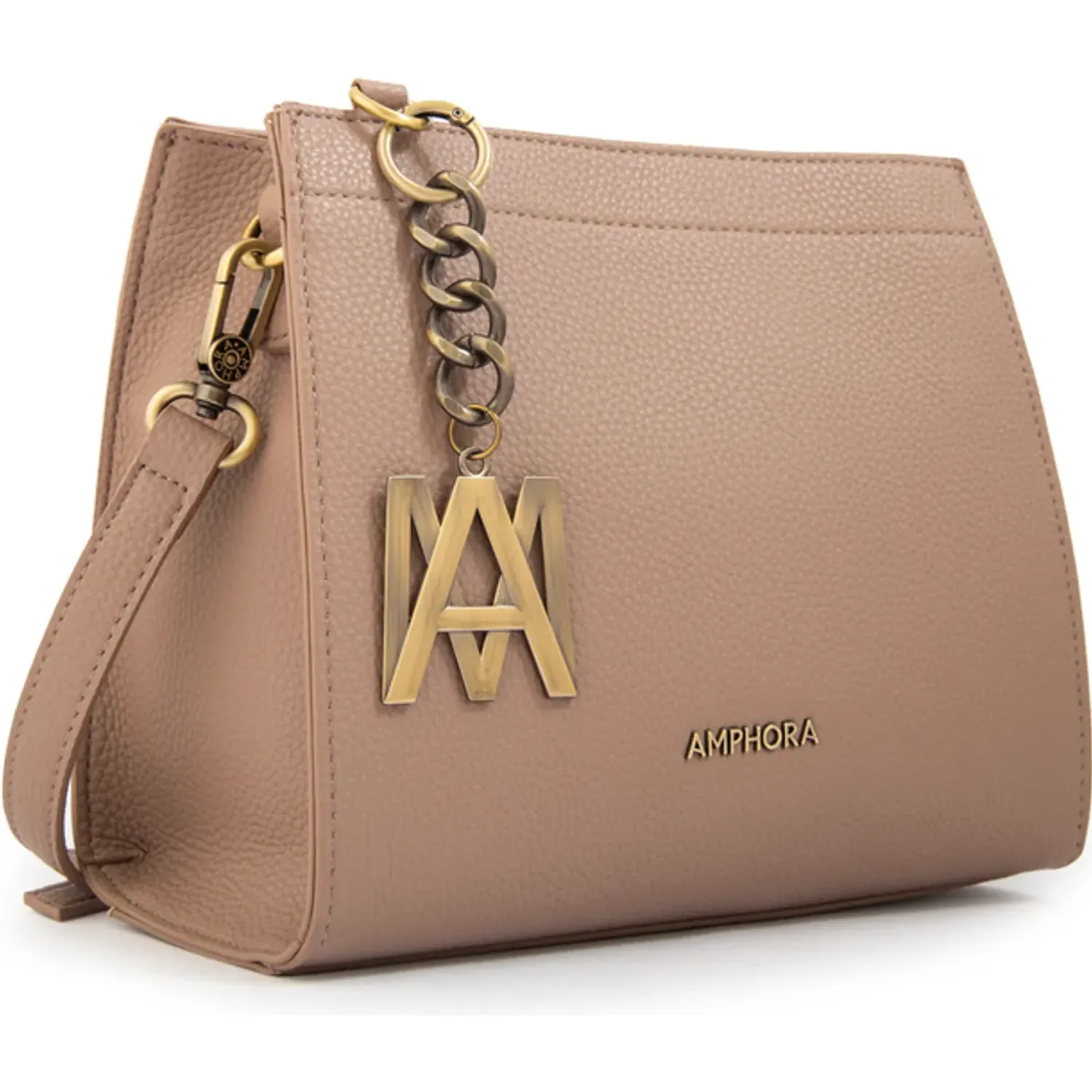 Morral Amphora Mujer Miller color taupe oscuro | Platanitos