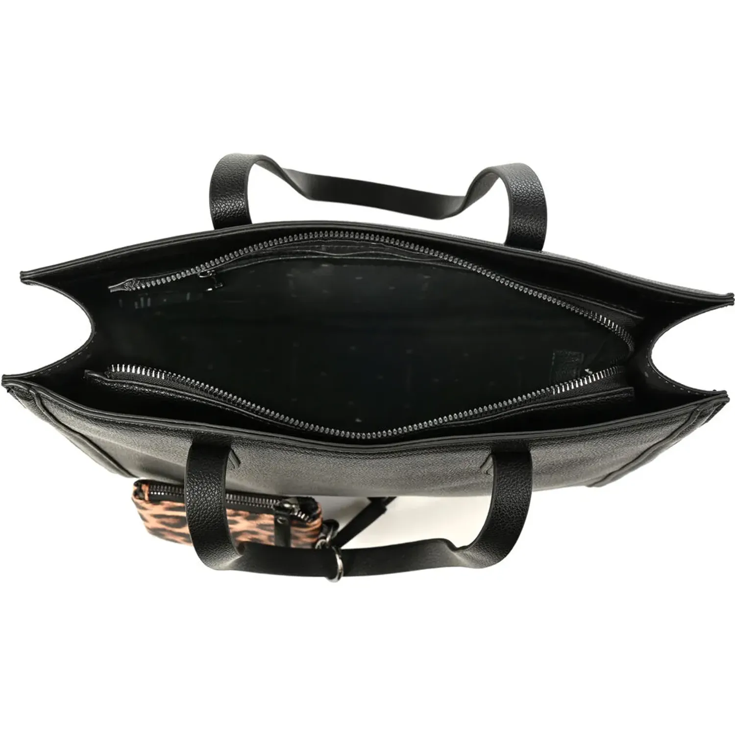Cartera Amphora Mujer Nora color negro | Platanitos