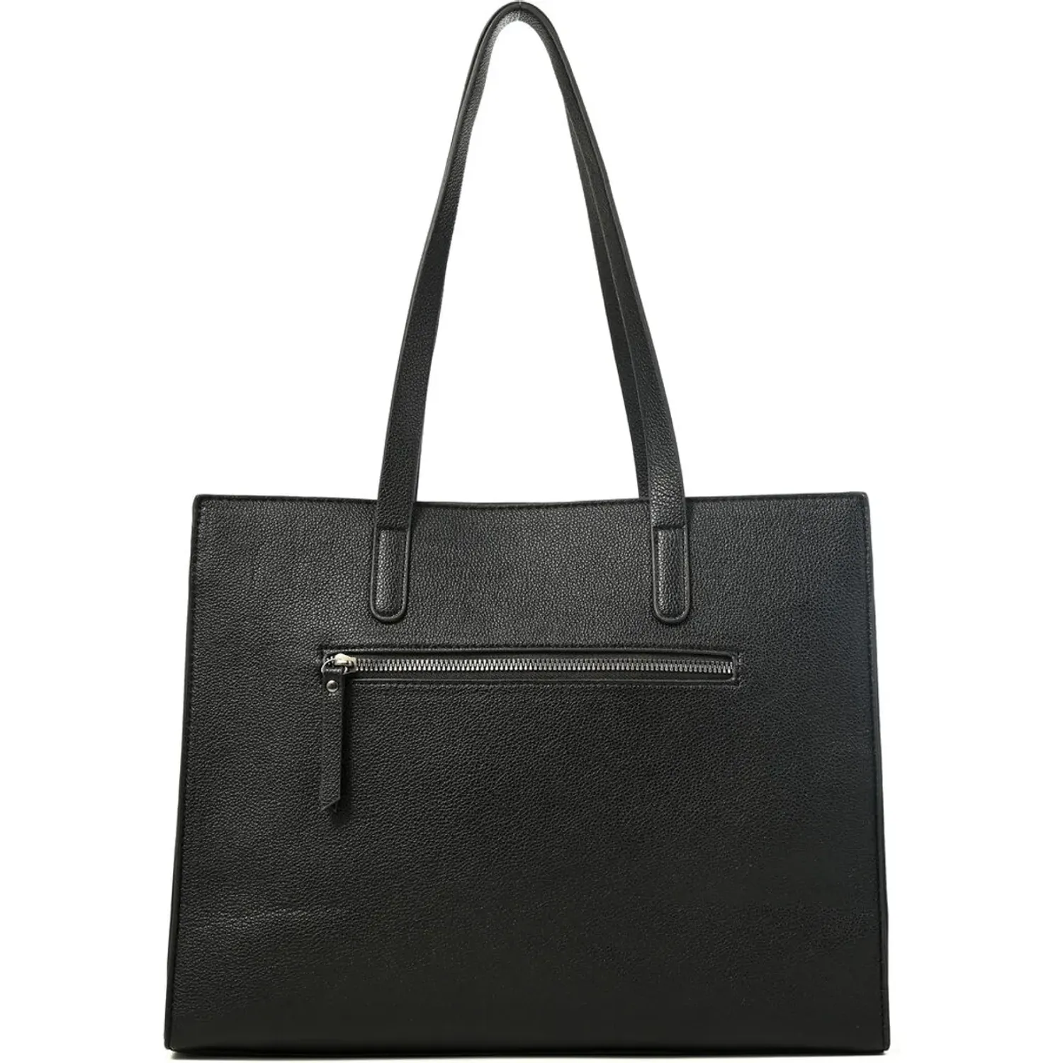 Cartera Amphora Mujer Nora color negro | Platanitos