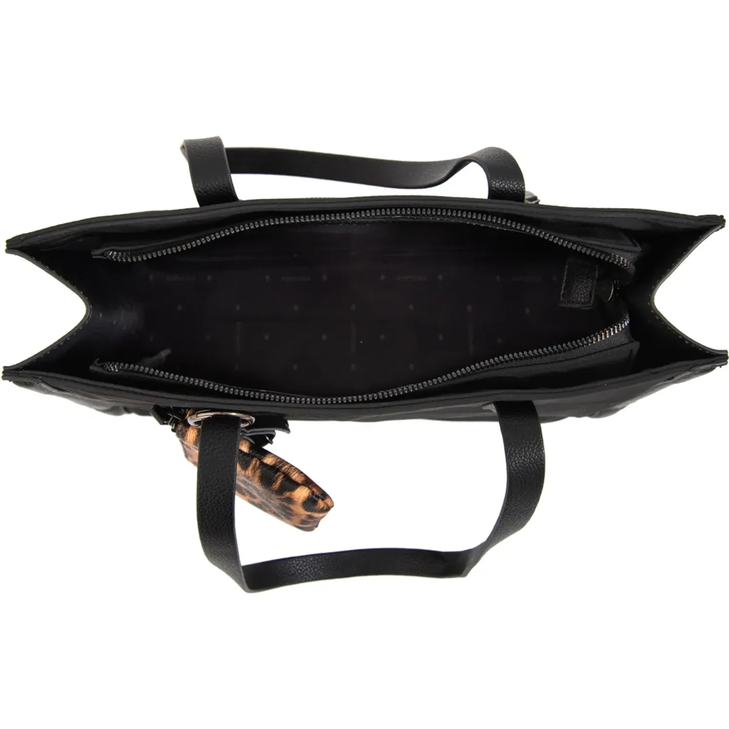 Cartera Amphora Mujer Nora color negro | Platanitos