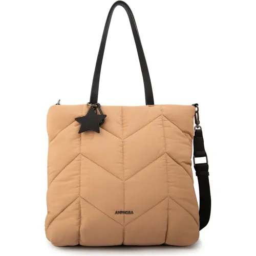 Cartera Amphora Mujer Novak color beige | Platanitos