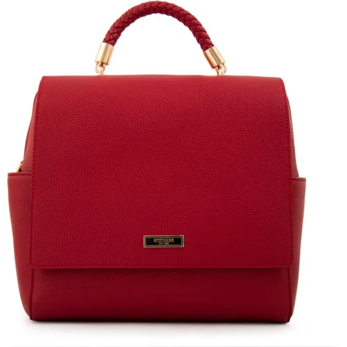 Mochila Amphora Mujer Rosy color rojo | Platanitos
