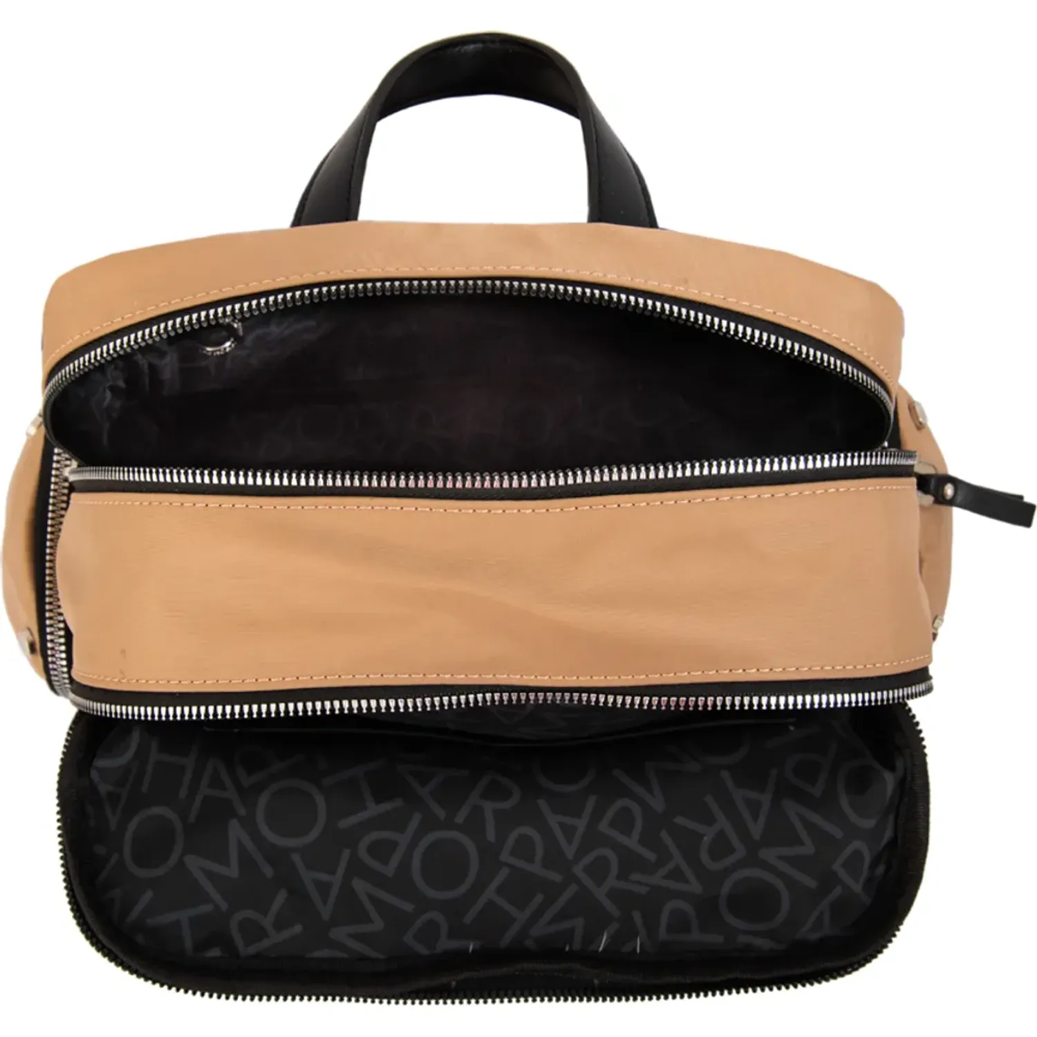 Mochila Amphora Mujer Sabrina color beige oscuro | Platanitos