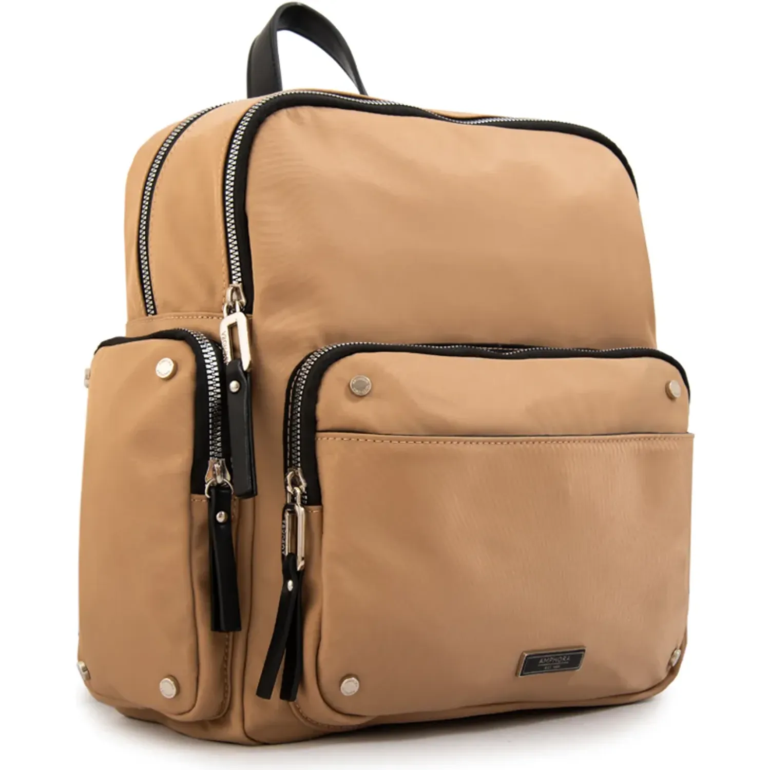 Mochila Amphora Mujer Sabrina color beige oscuro | Platanitos