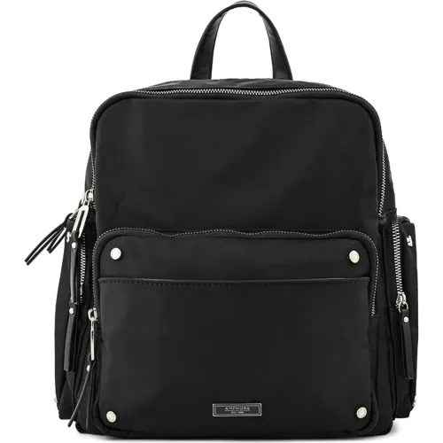 Mochila Amphora Mujer Sabrina color negro | Platanitos