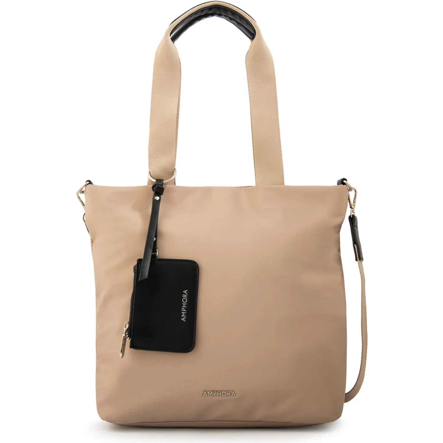 Cartera Amphora Mujer Zoe color tostado/taupe | Platanitos