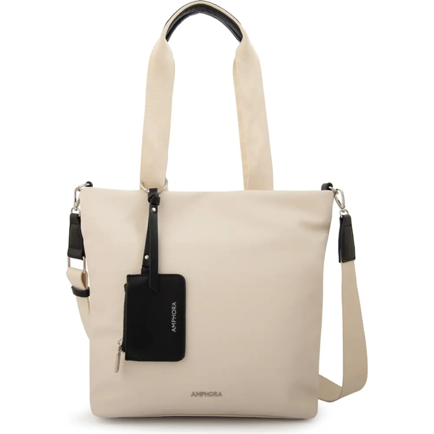 Cartera Amphora Mujer Zoe color blanco especial | Platanitos