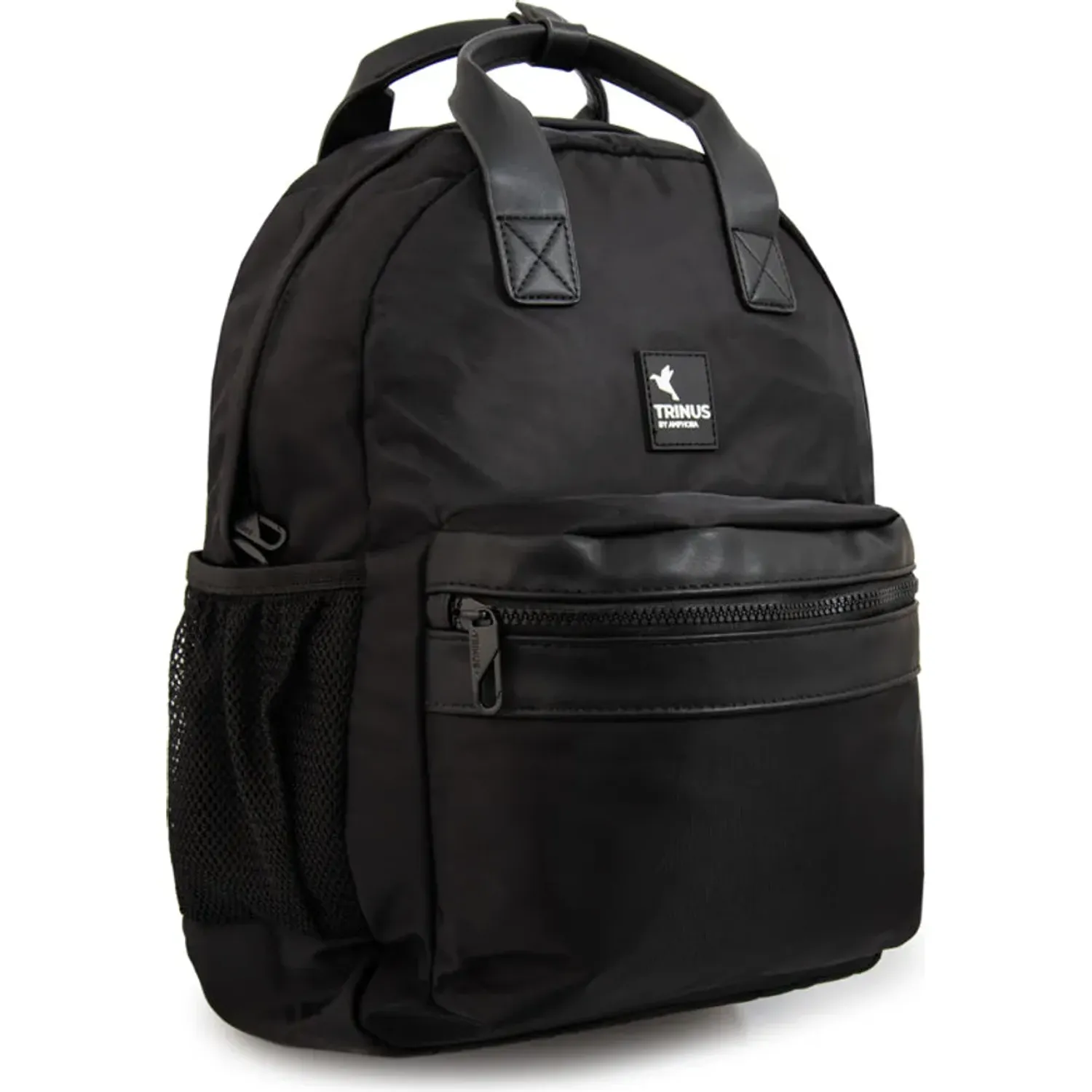 Mochila Amphora Porta Laptop 13  Mujer Maje color negro | Platanitos