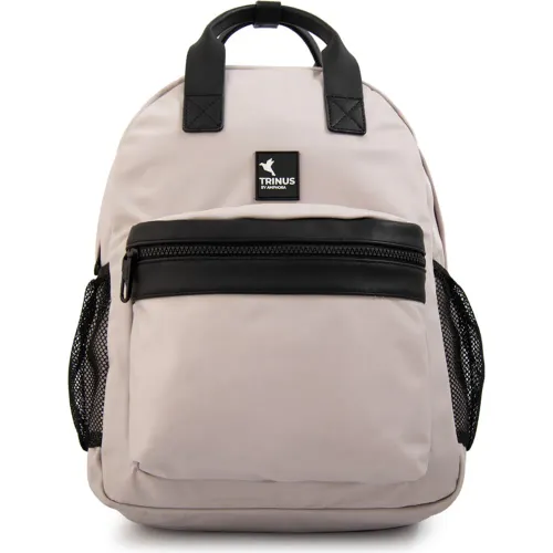 Mochila Amphora Porta Laptop 13  Mujer Maje color gris | Platanitos