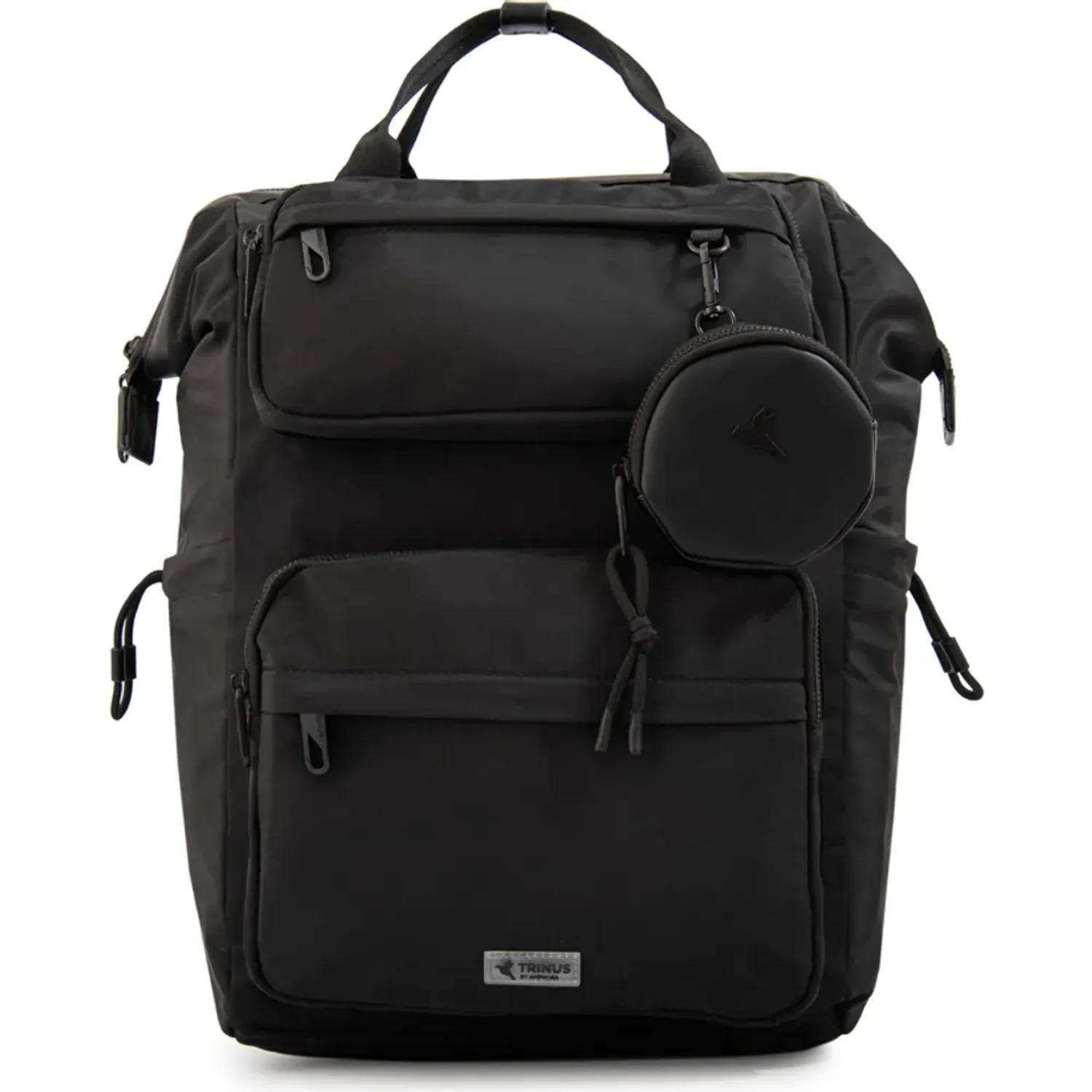 Mochila Amphora Porta Laptop 15  Mujer Pilar color negro | Platanitos