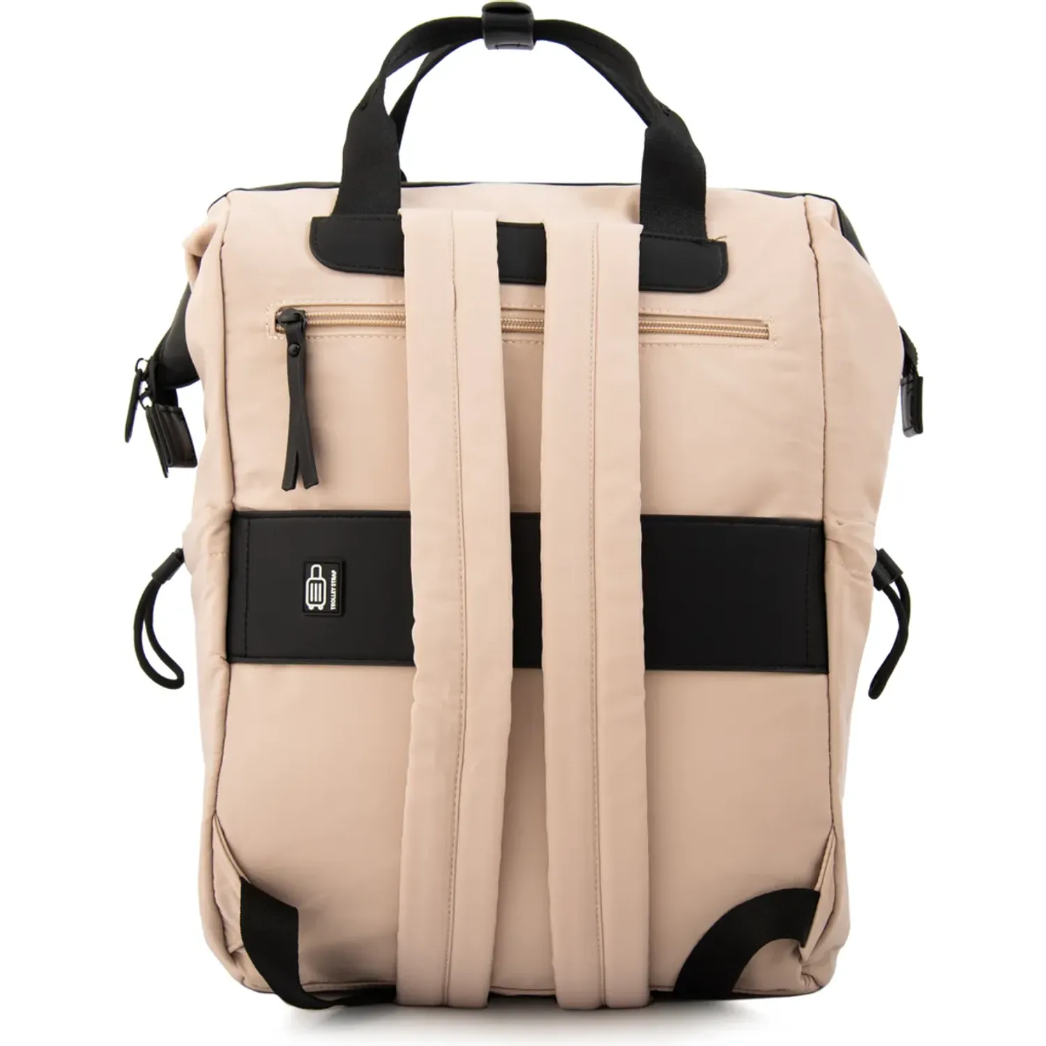 Mochila Amphora Porta Laptop 15 Mujer Pilar color beige | Platanitos