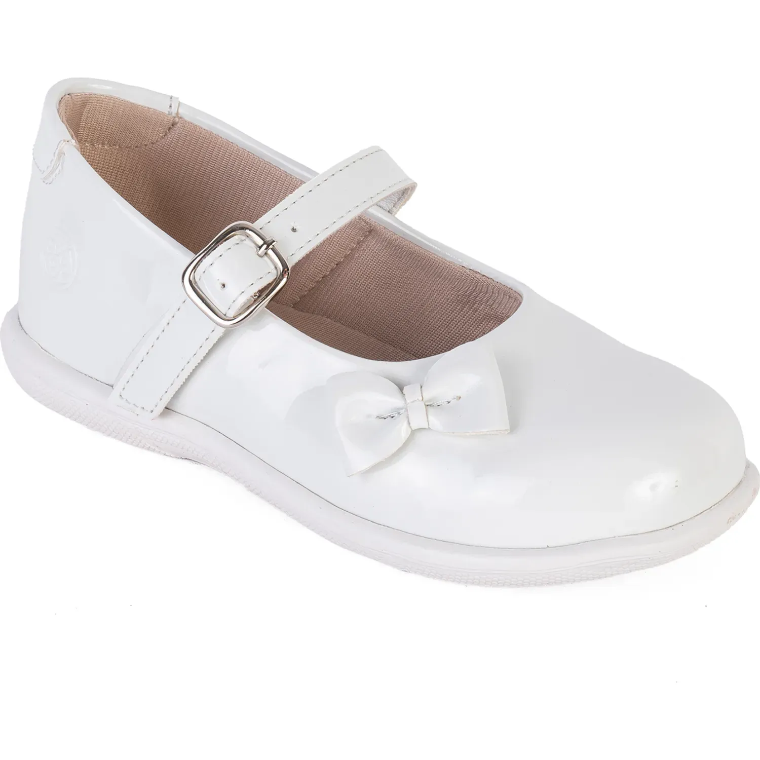 Ballerinas Bubble Gummers Niñas Oriel color blanco | Platanitos
