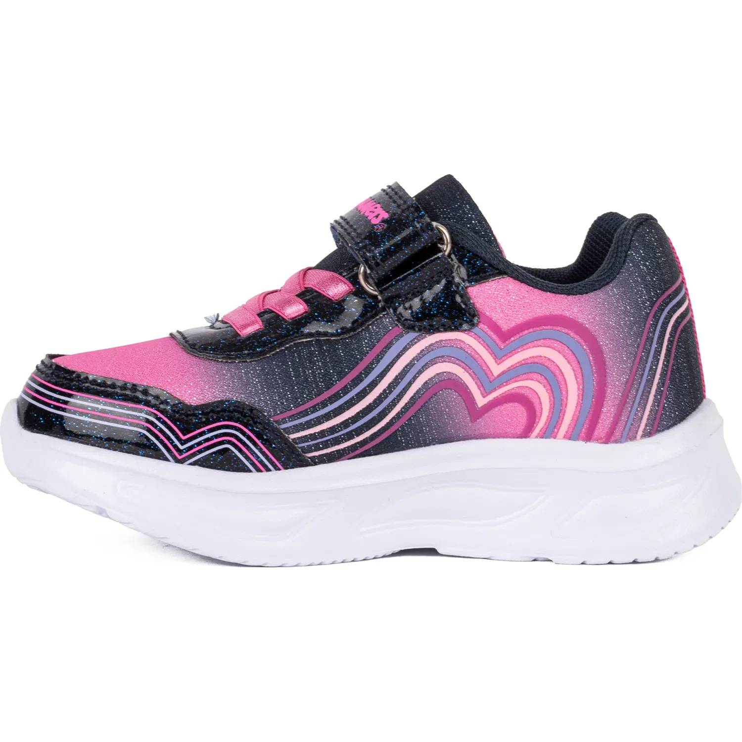 Zapatillas Bubble Gummers Urbanas Niñas Demian color navy-pink | Platanitos