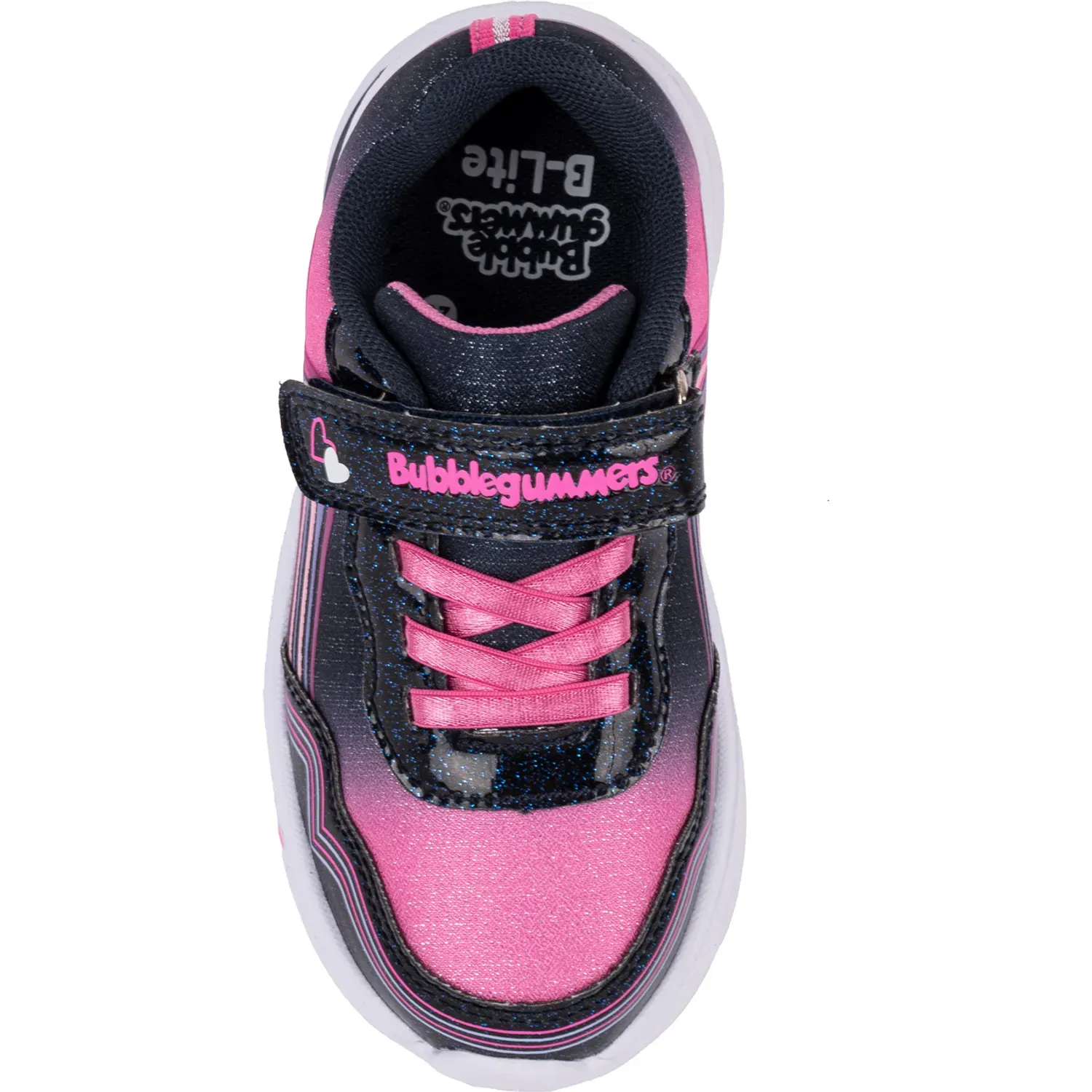 Zapatillas Bubble Gummers Urbanas Niñas Demian color navy-pink | Platanitos