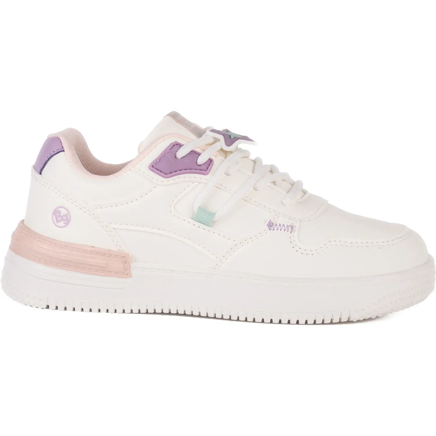 Zapatillas Bubble Gummers Urbanas Niñas Aticuss color off white-light pink | Platanitos