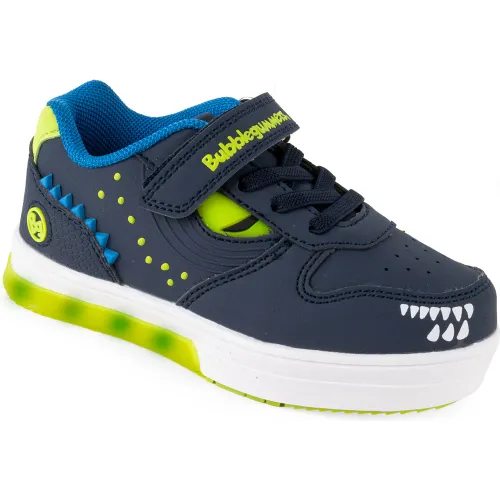 Bubble Gummers Zapatillas Urbanas Con Luces Niños Neón