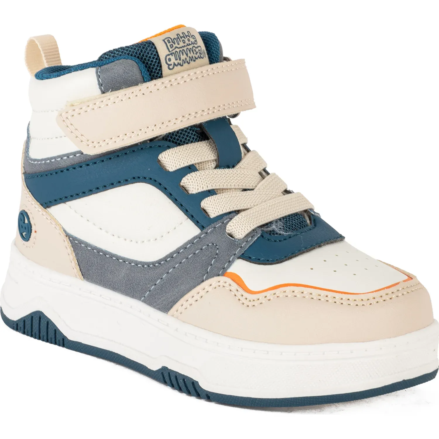 Zapatillas Bubble Gummers Urbanas Niños Centennial color white-petrol | Platanitos
