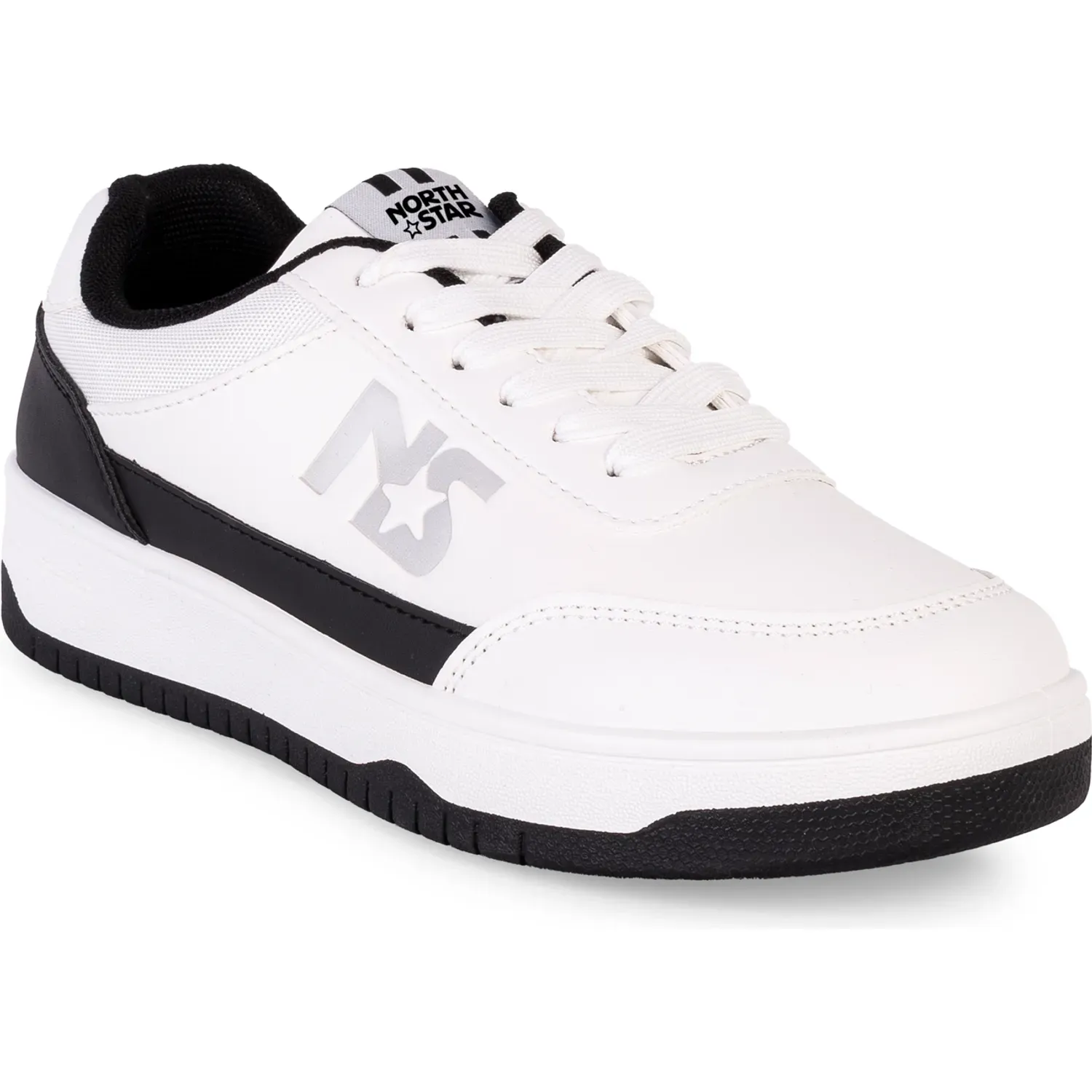 Zapatillas North Star Urbanas Mujer Maisy color white / black | Platanitos