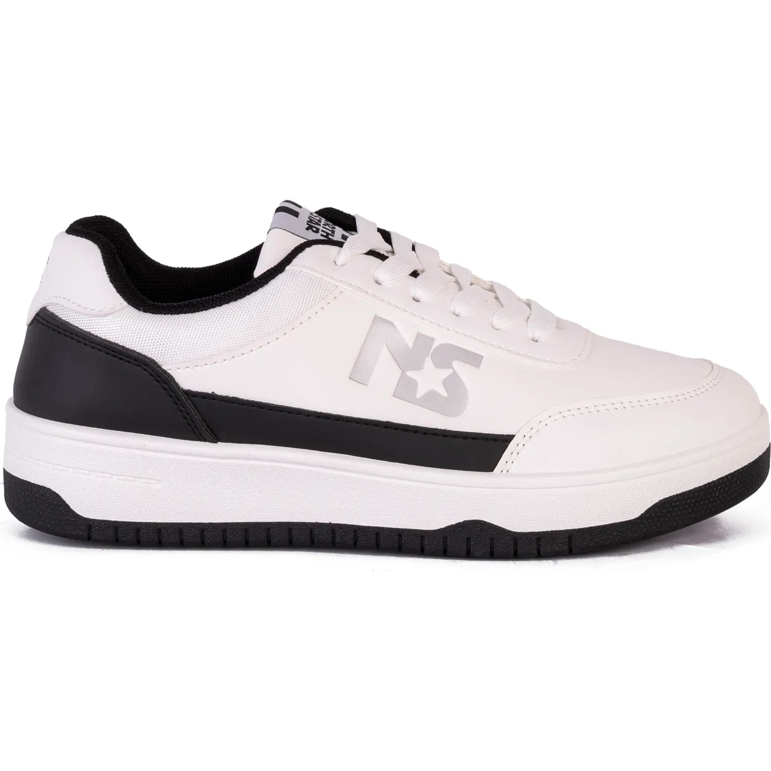 Zapatillas North Star Urbanas Mujer Maisy color white / black | Platanitos