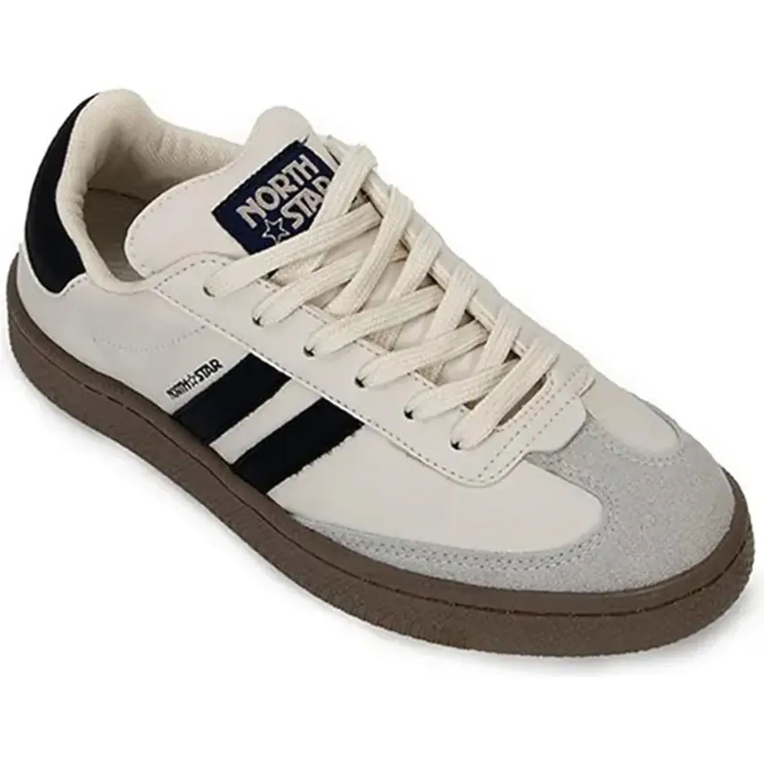Zapatillas North Star Urbanas Mujer Maximo Midas color beige/azul | Platanitos