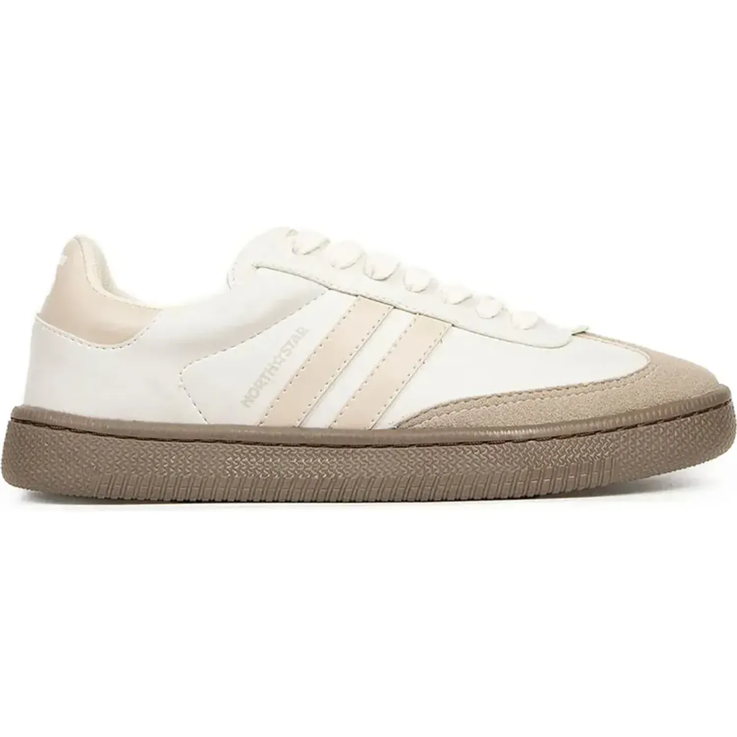 Zapatillas North Star Urbanas Mujer Maximo Midas color beige | Platanitos
