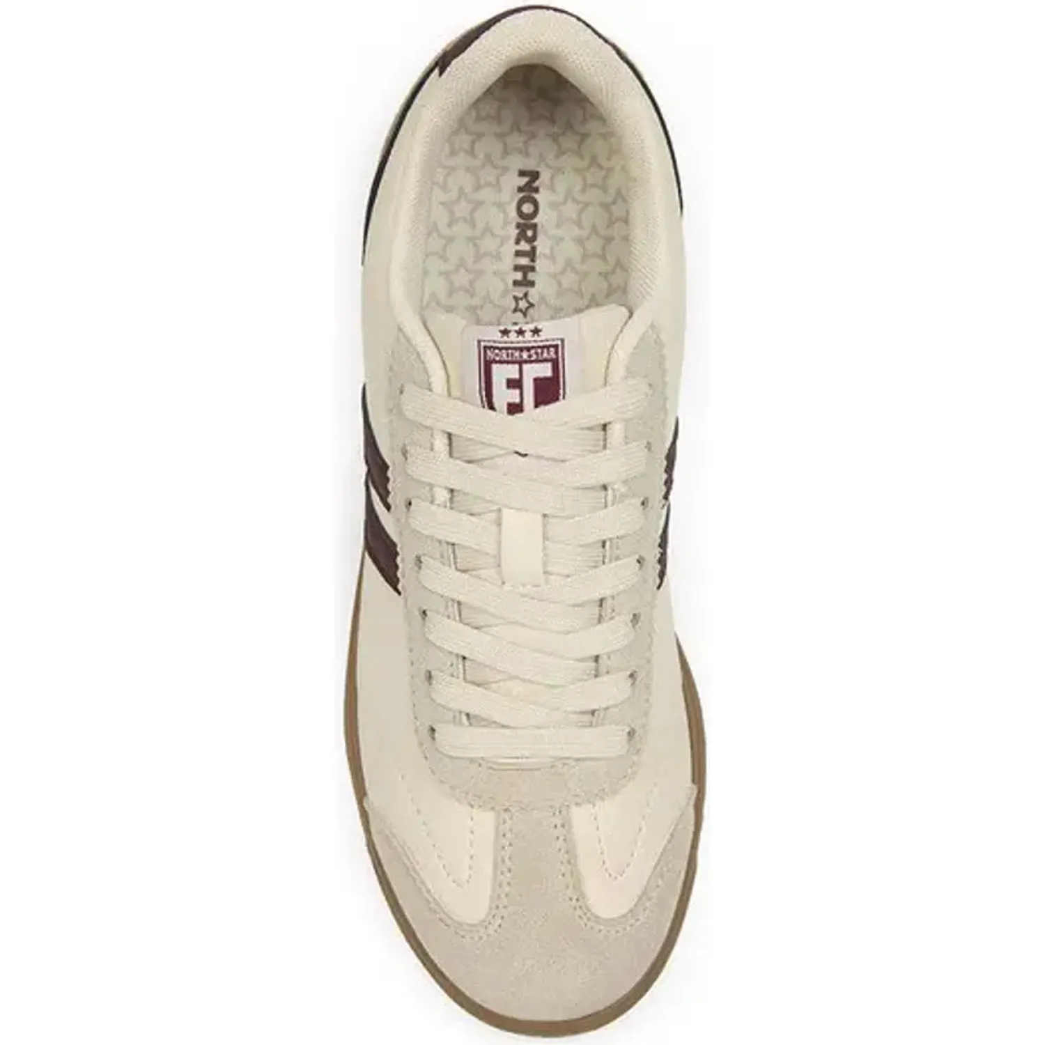 Zapatillas North Star Urbanas Mujer  Planeta 26 color beige | Platanitos