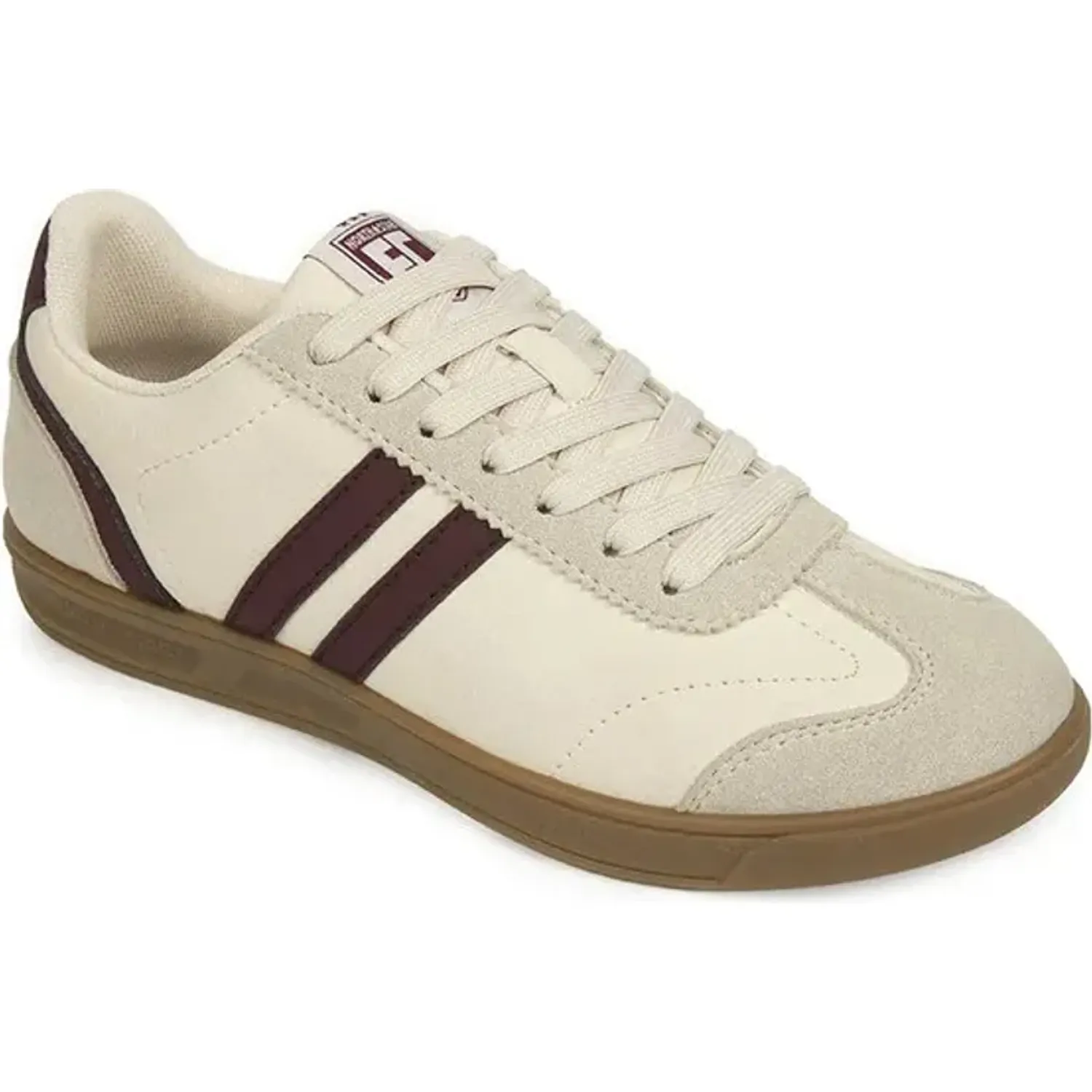 Zapatillas North Star Urbanas Mujer  Planeta 26 color beige | Platanitos