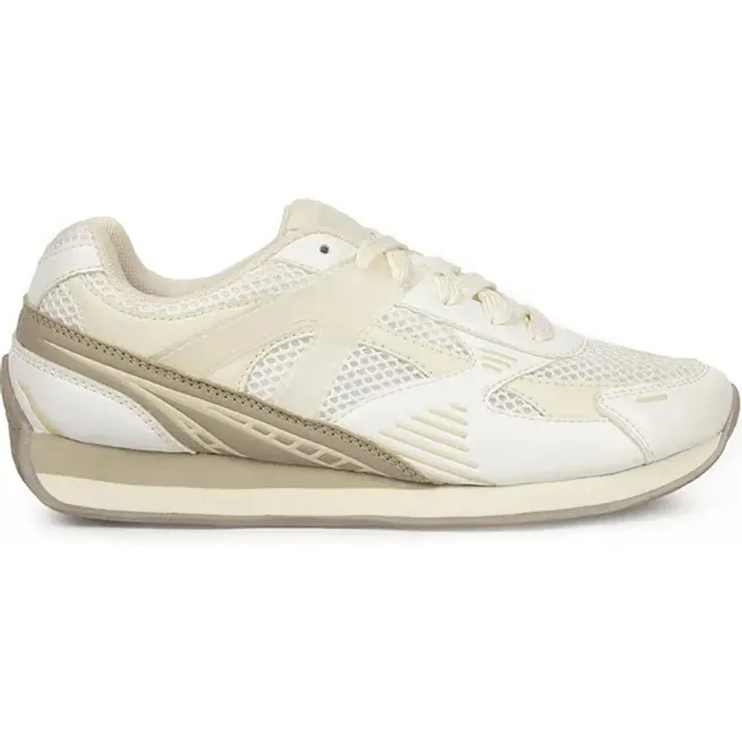 Zapatillas North Star Urbanas Mujer Metro75 color beige | Platanitos
