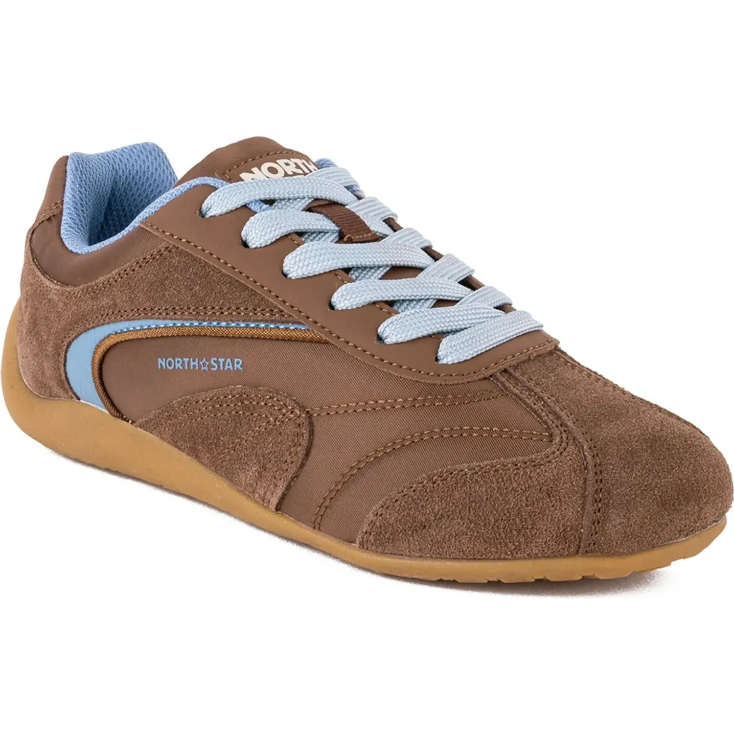 Zapatillas North Star Urbanas Mujer Retro Race color brown | Platanitos