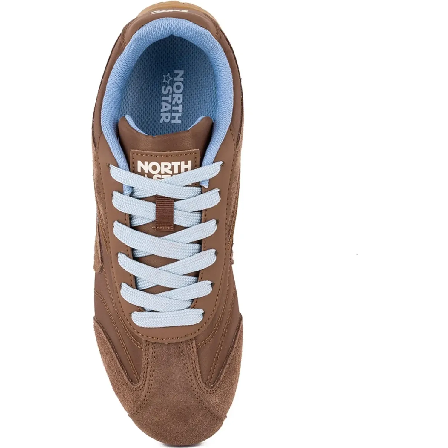 Zapatillas North Star Urbanas Mujer Retro Race color brown | Platanitos