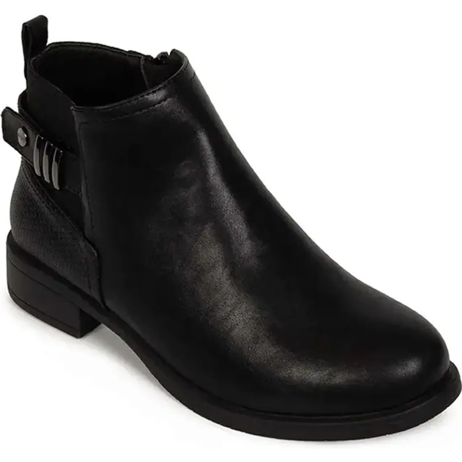 Botin Bata Comfit De Vestir Mujer Qincy color black | Platanitos