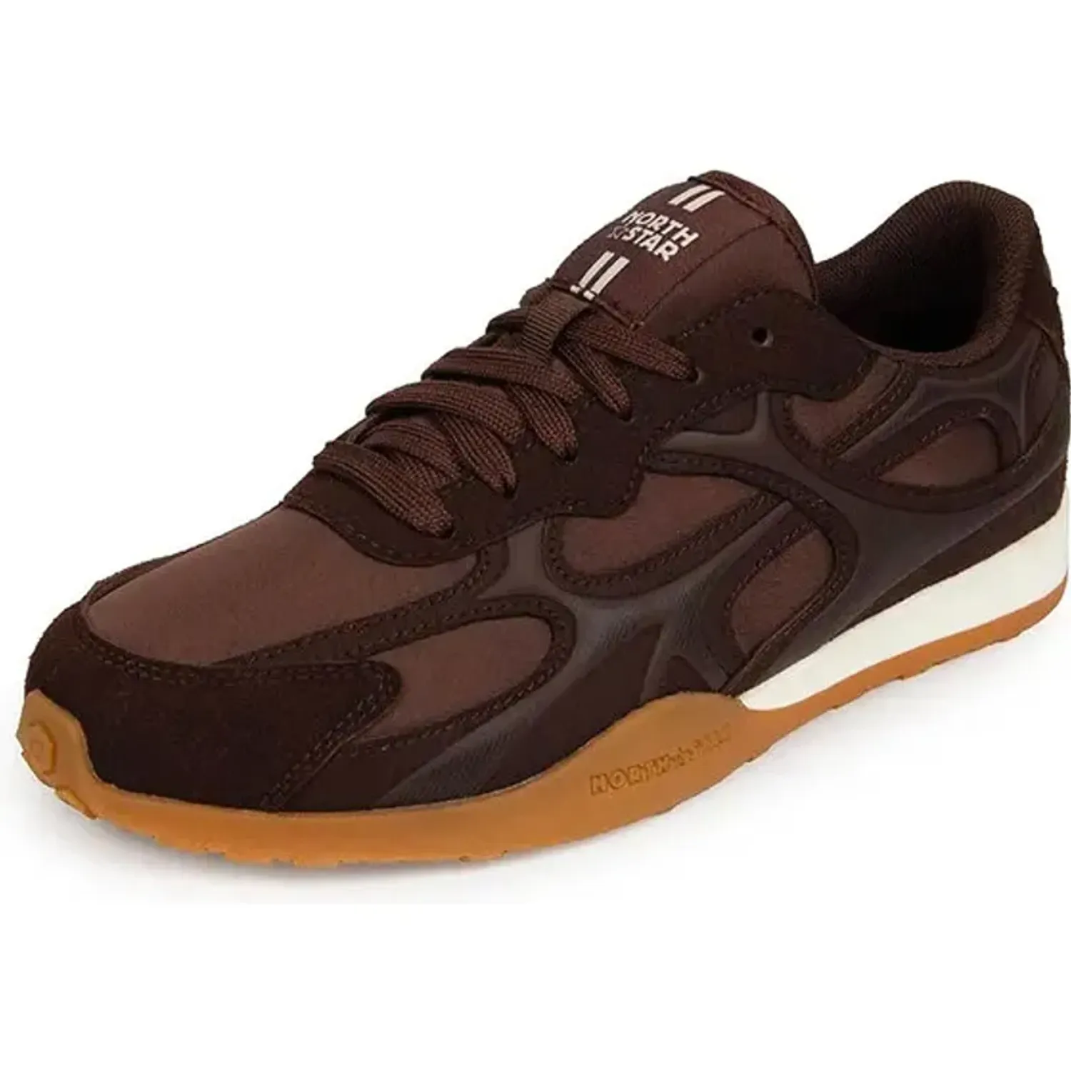 Zapatillas North Star Urbanas Mujer Track Sprinter color brown | Platanitos