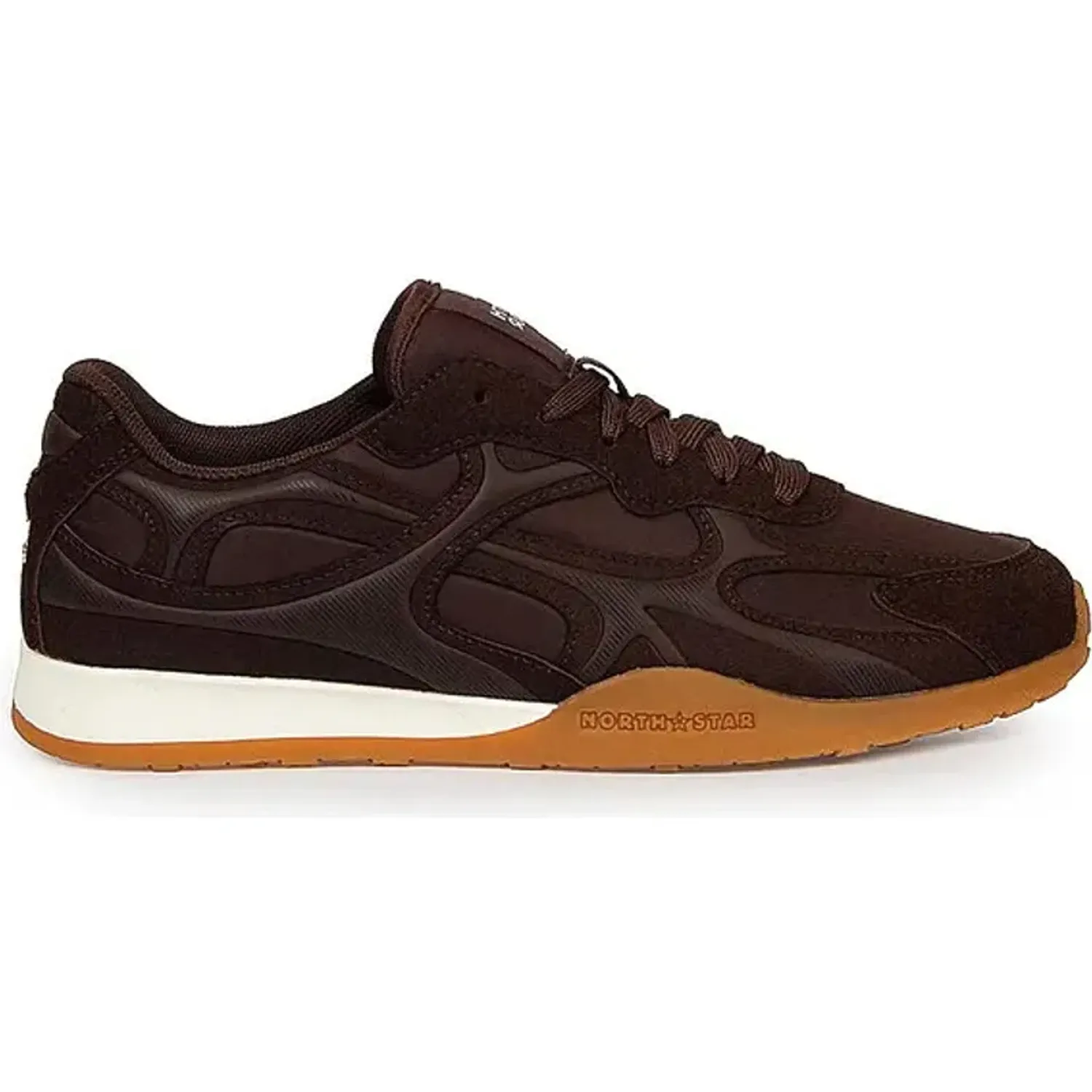Zapatillas North Star Urbanas Mujer Track Sprinter color brown | Platanitos