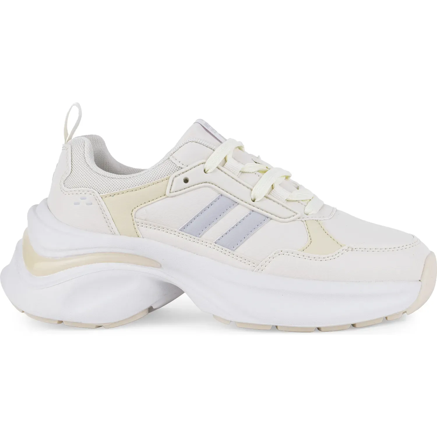 Zapatillas North Star Urbanas Mujer Isaru color beige | Platanitos