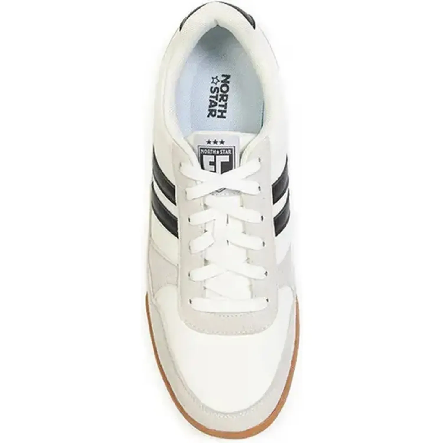Zapatillas North Star Urbanas Hombre Atletico color white / black | Platanitos