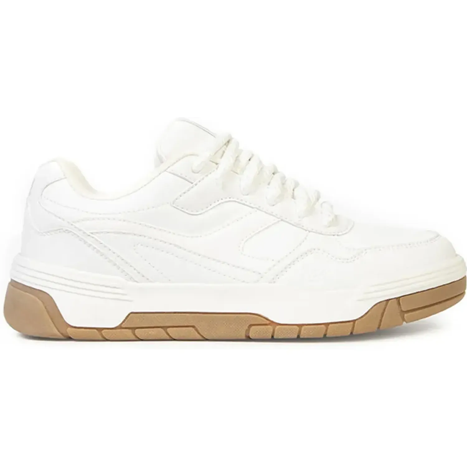 Zapatillas North Star Urbanas Hombre Skater Chunky color white | Platanitos