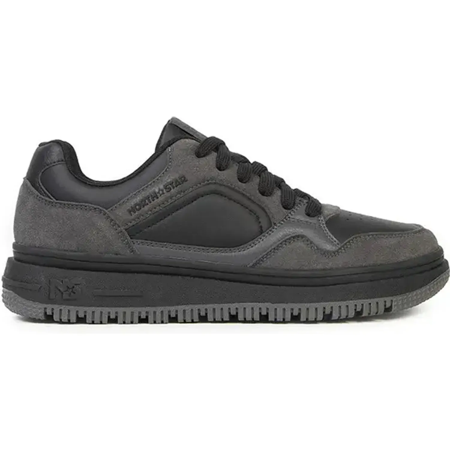 Zapatillas North Star Urbanas Hombre Turk color black-dark grey | Platanitos