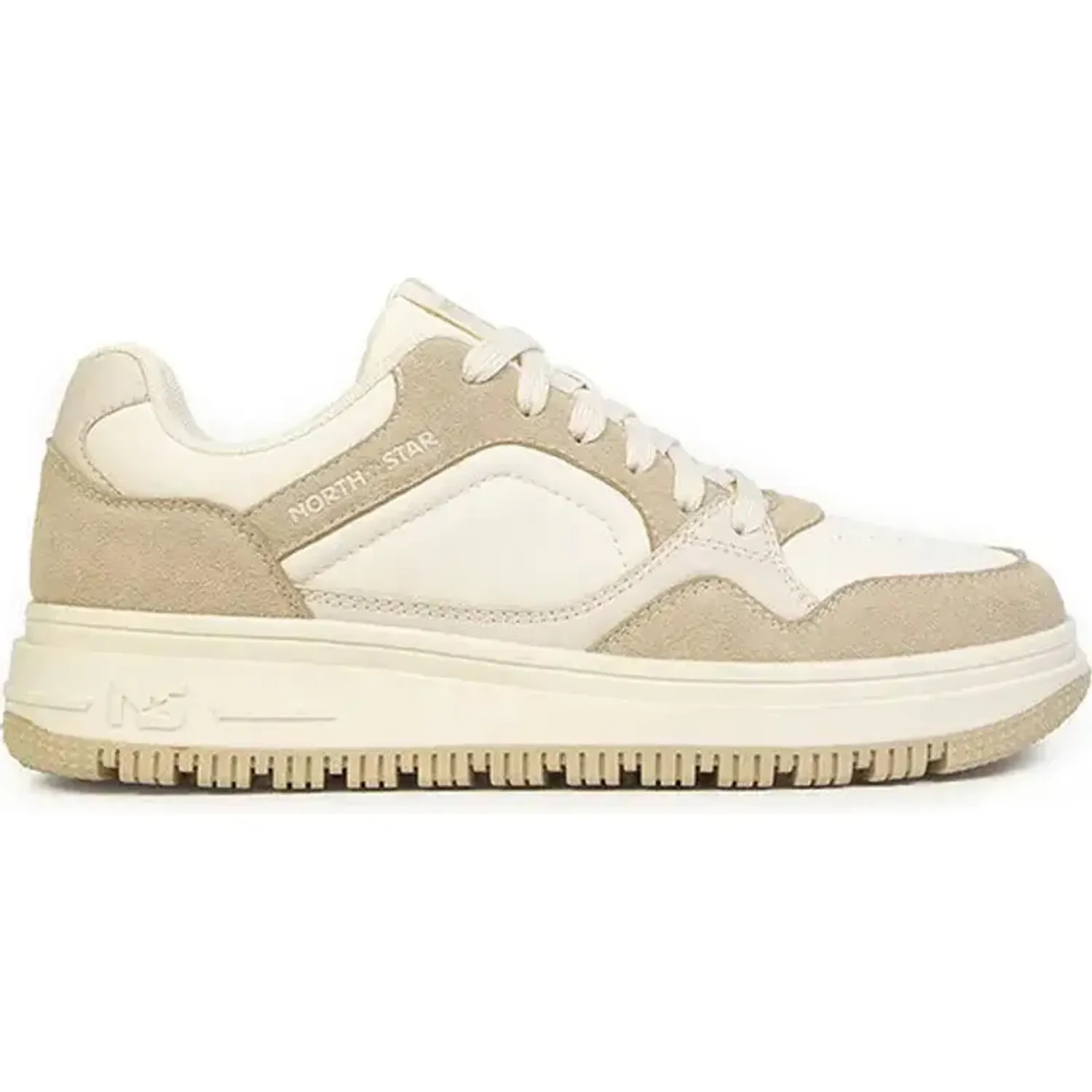 Zapatillas North Star Urbanas Hombre Turk color off white | Platanitos