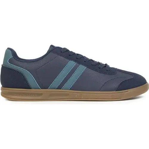 Zapatillas North Star Urbanas Hombre Planeta 26 color azul | Platanitos