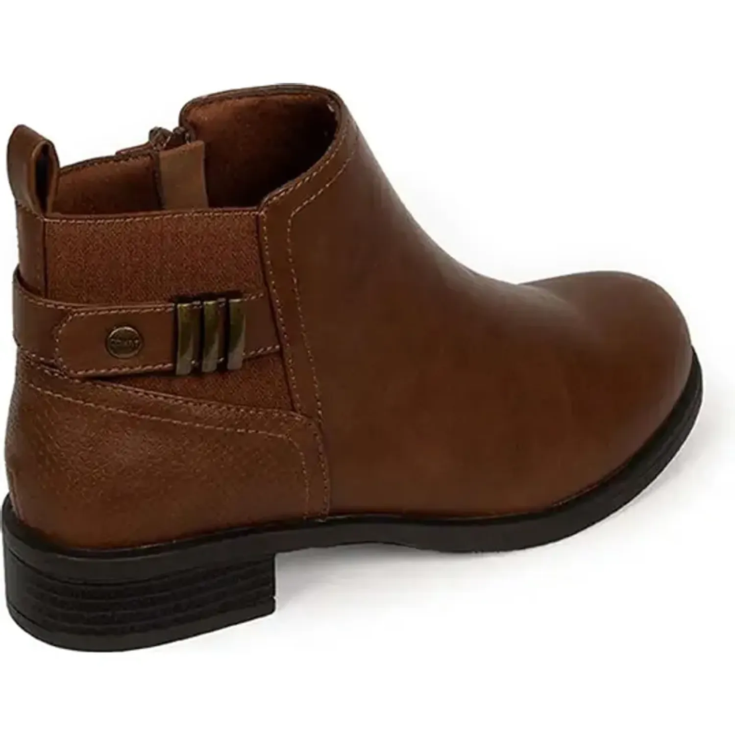 Botin Bata Comfit De Vestir Mujer Qincy color marron | Platanitos