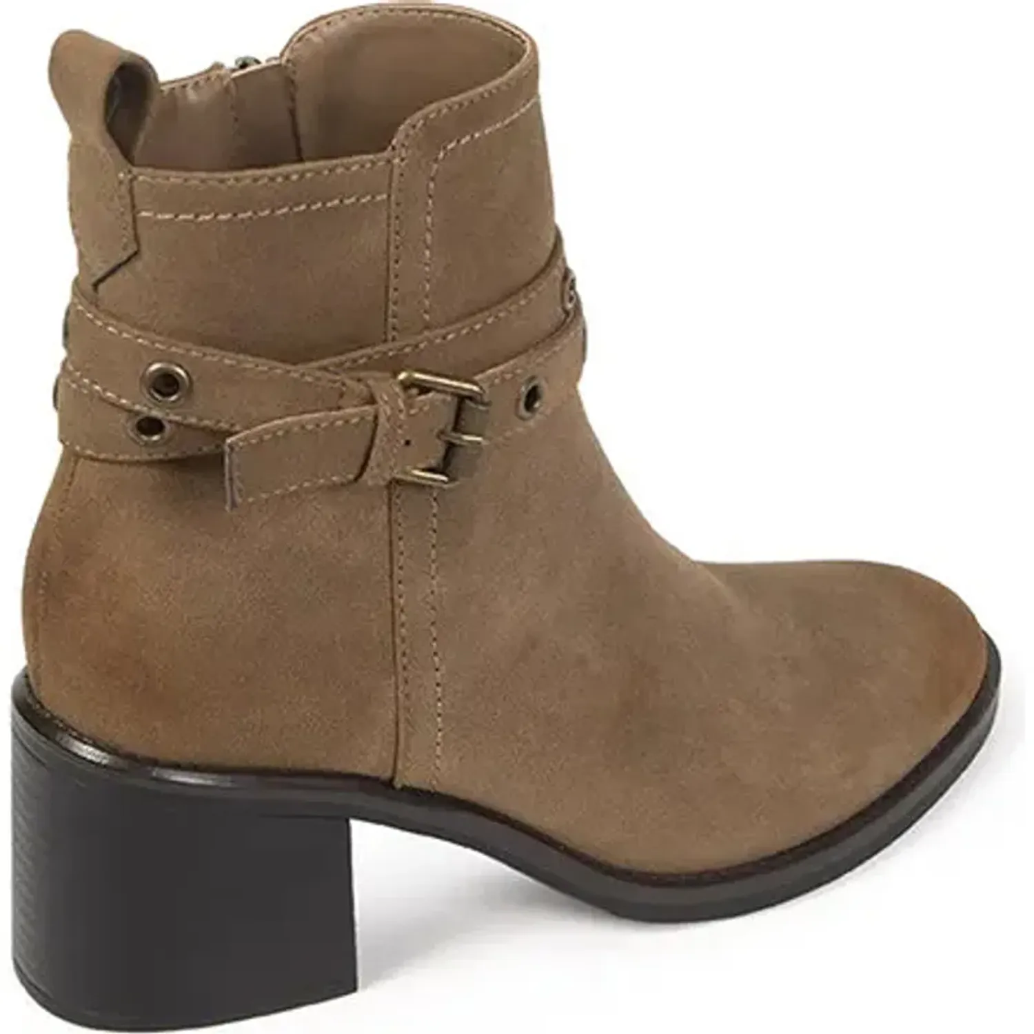 Botin Bata De Vestir Mujer Olivia color camel | Platanitos