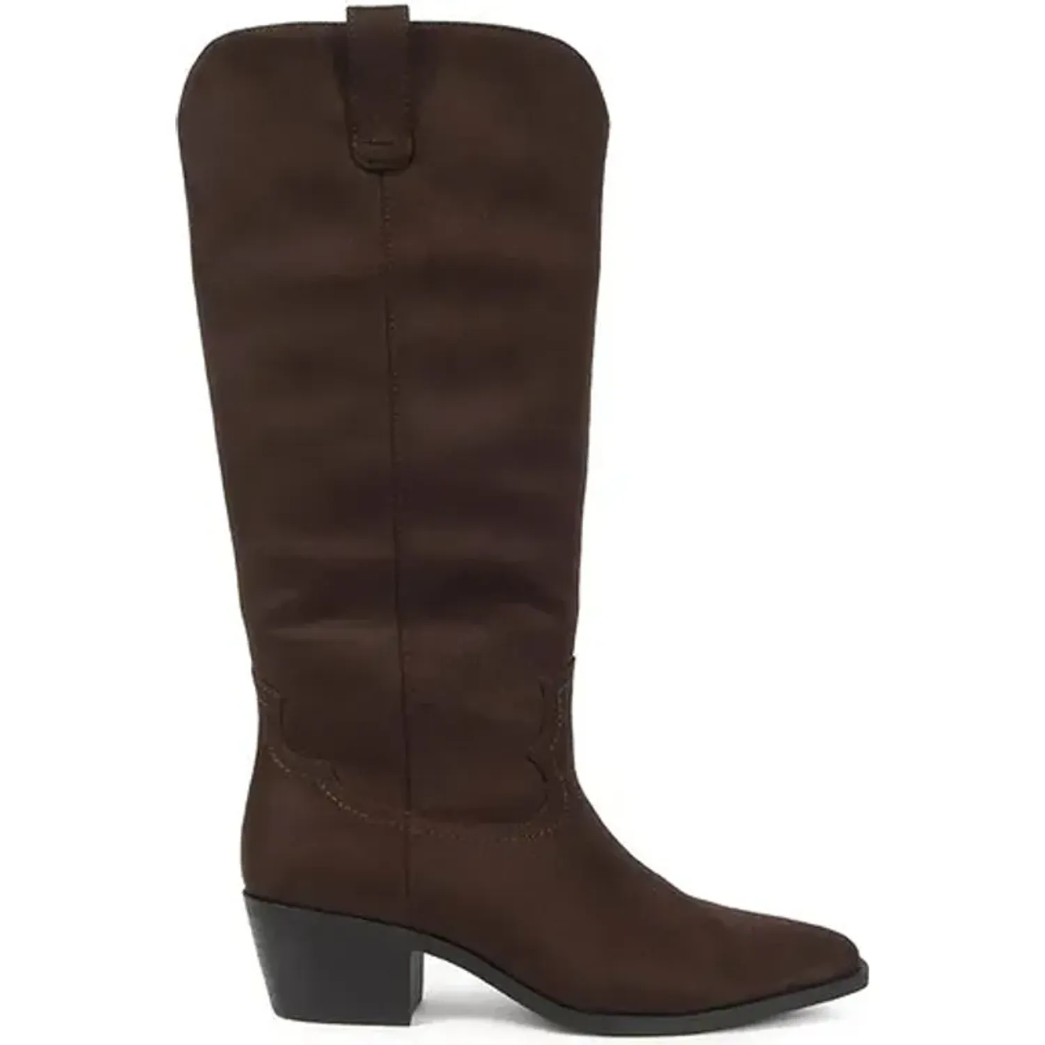 Bota Bata De Vestir Mujer Maia color marron | Platanitos